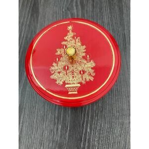 Vintage Christmas Candy Dish - Otagiri Japan - Christmas Tree Bowl